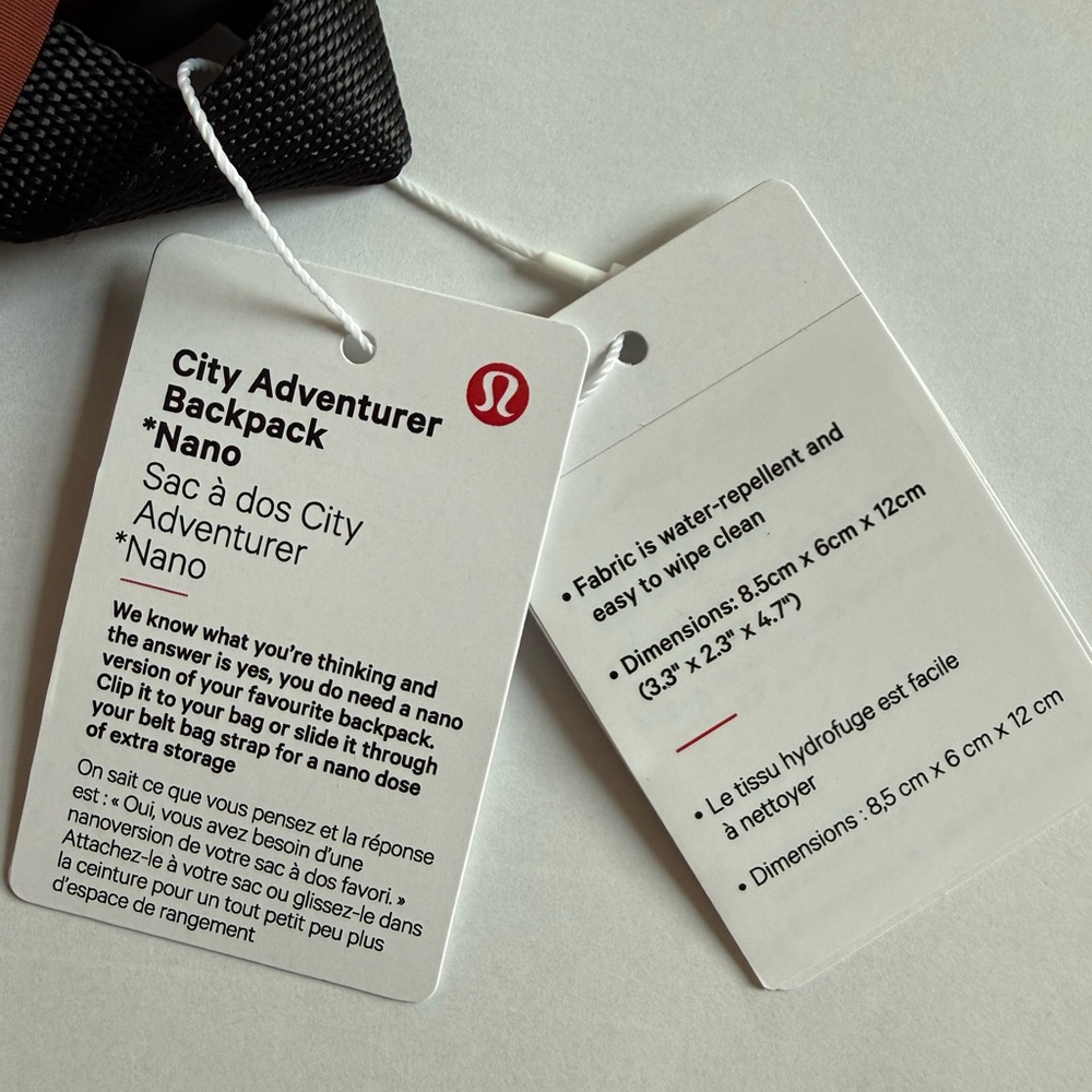 Lululemon City Adventurer Backpack *Nano - Picture 6 of 8